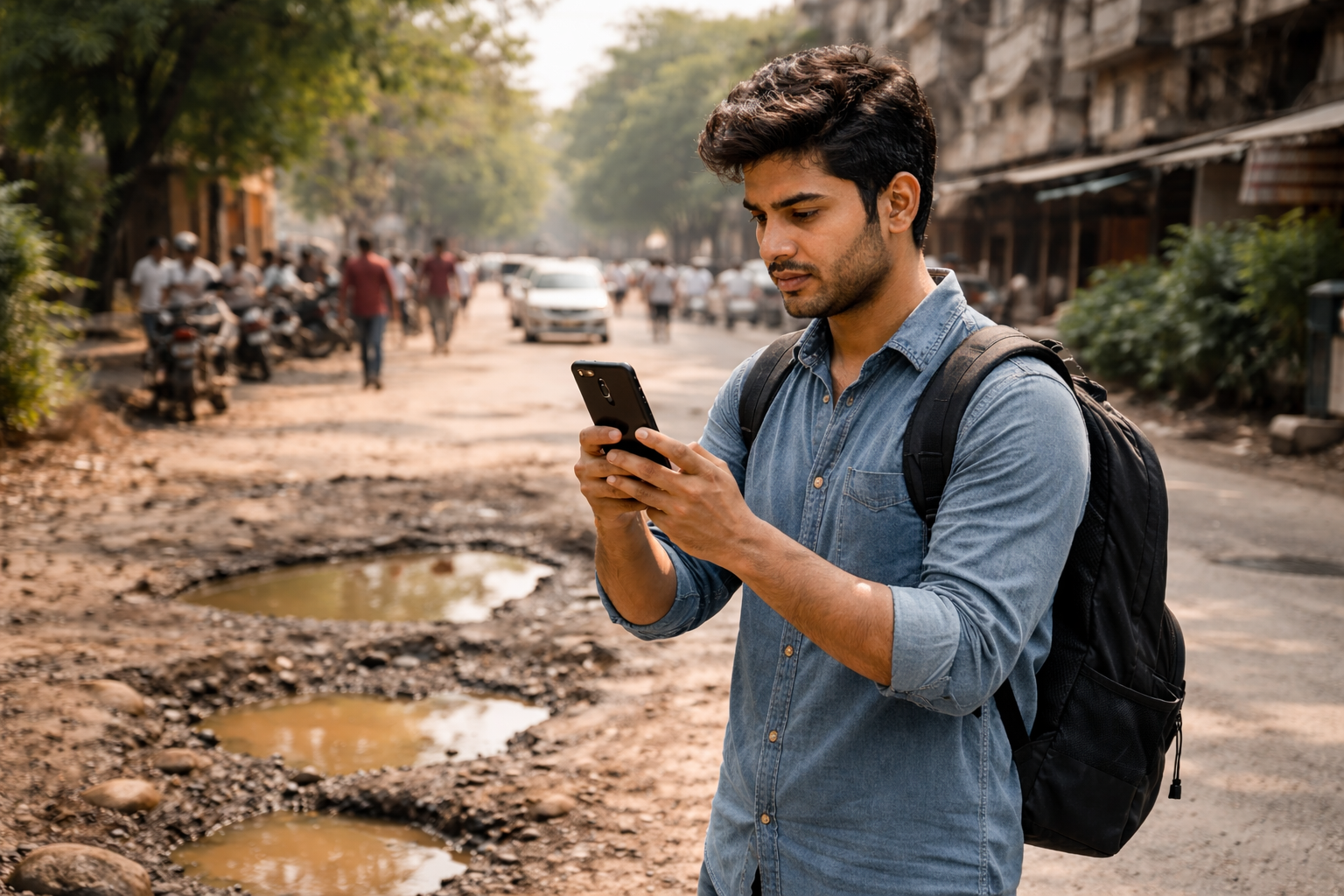 Ground reporting and public issues